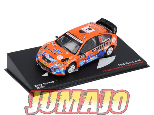 RP6 1/43 IXO Altaya Passion Rallye Ford Focus WRC Norvège H.Solberg #6 2009