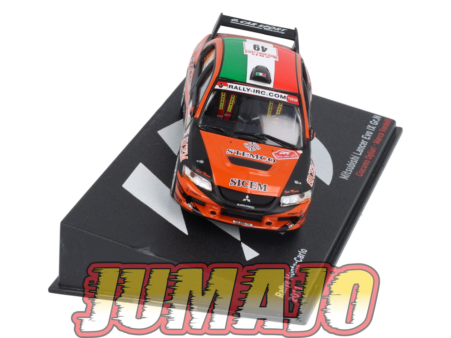 RP70 1/43 IXO Altaya Passion Rallye MITSUBISHI Lancer Evo IX G.Ogliari 2011 #49