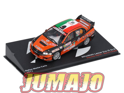 RP70 1/43 IXO Altaya Passion Rallye MITSUBISHI Lancer Evo IX G.Ogliari 2011 #49