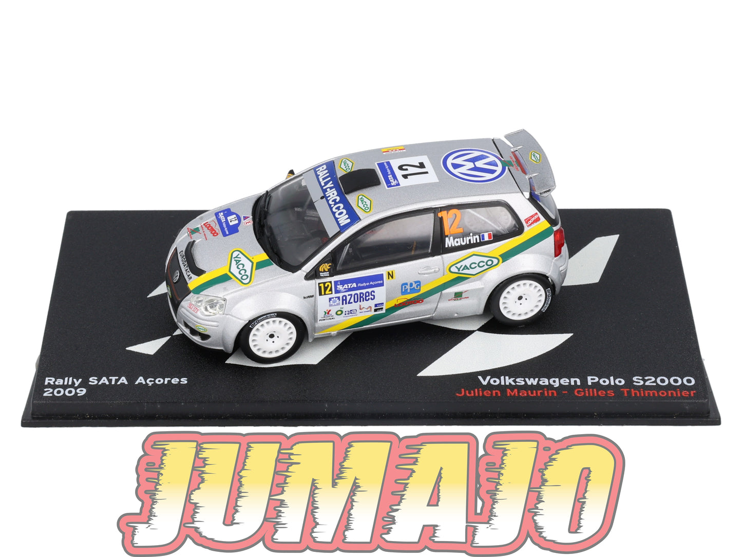 RP9 1/43 IXO Altaya Passion Rallye VOLKSWAGEN Polo S2000 J.Maurin 2009 #12