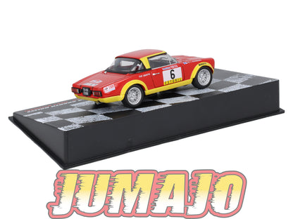 RPL28 1/43 IXO DeAGOSTINI Pologne Rallye : FIAT 124 Abarth Rallye Portugal 1974 #6 M.Alén
