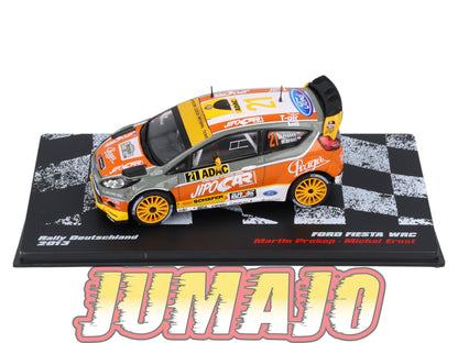 RPL65 1/43 IXO DeAGOSTINI Pologne Rallye : FORD Fiesta WRC Deutschland 2013 #21 M.Prokop
