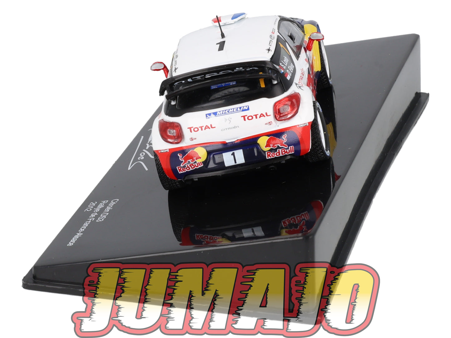 RSL12 Voiture 1/43 IXO Altaya Rallye Sebastien Loeb CITROËN DS3 2012 #1 Rallye De France Alsace