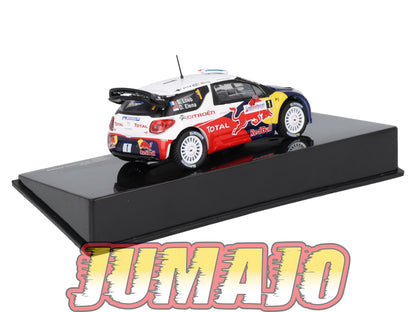 RSL12 Voiture 1/43 IXO Altaya Rallye Sebastien Loeb CITROËN DS3 2012 #1 Rallye De France Alsace