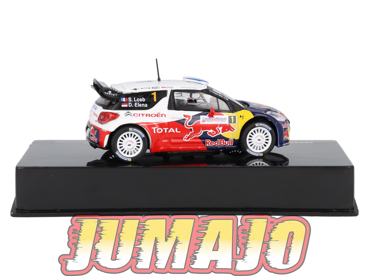 RSL12 Voiture 1/43 IXO Altaya Rallye Sebastien Loeb CITROËN DS3 2012 #1 Rallye De France Alsace