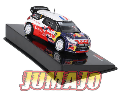 RSL12 Voiture 1/43 IXO Altaya Rallye Sebastien Loeb CITROËN DS3 2012 #1 Rallye De France Alsace