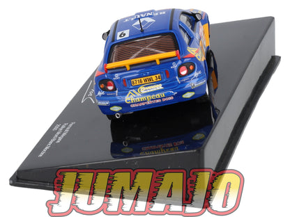 RSL14 Voiture 1/43 IXO Altaya Rallye Sebastien Loeb RENAULT Mégane 2000 #6 Rally Mont Blanc Morzine