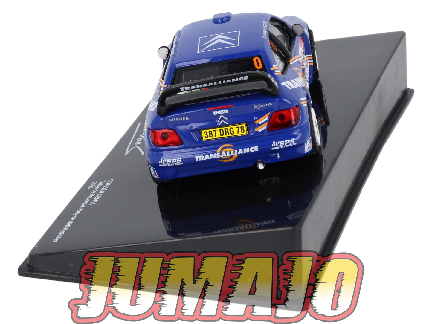 RSL15 Voiture 1/43 IXO Altaya Rallye Sebastien Loeb : CITROËN Xsara 2006 #0 Rally Du Rouergue