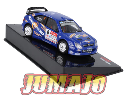 RSL15 Voiture 1/43 IXO Altaya Rallye Sebastien Loeb : CITROËN Xsara 2006 #0 Rally Du Rouergue