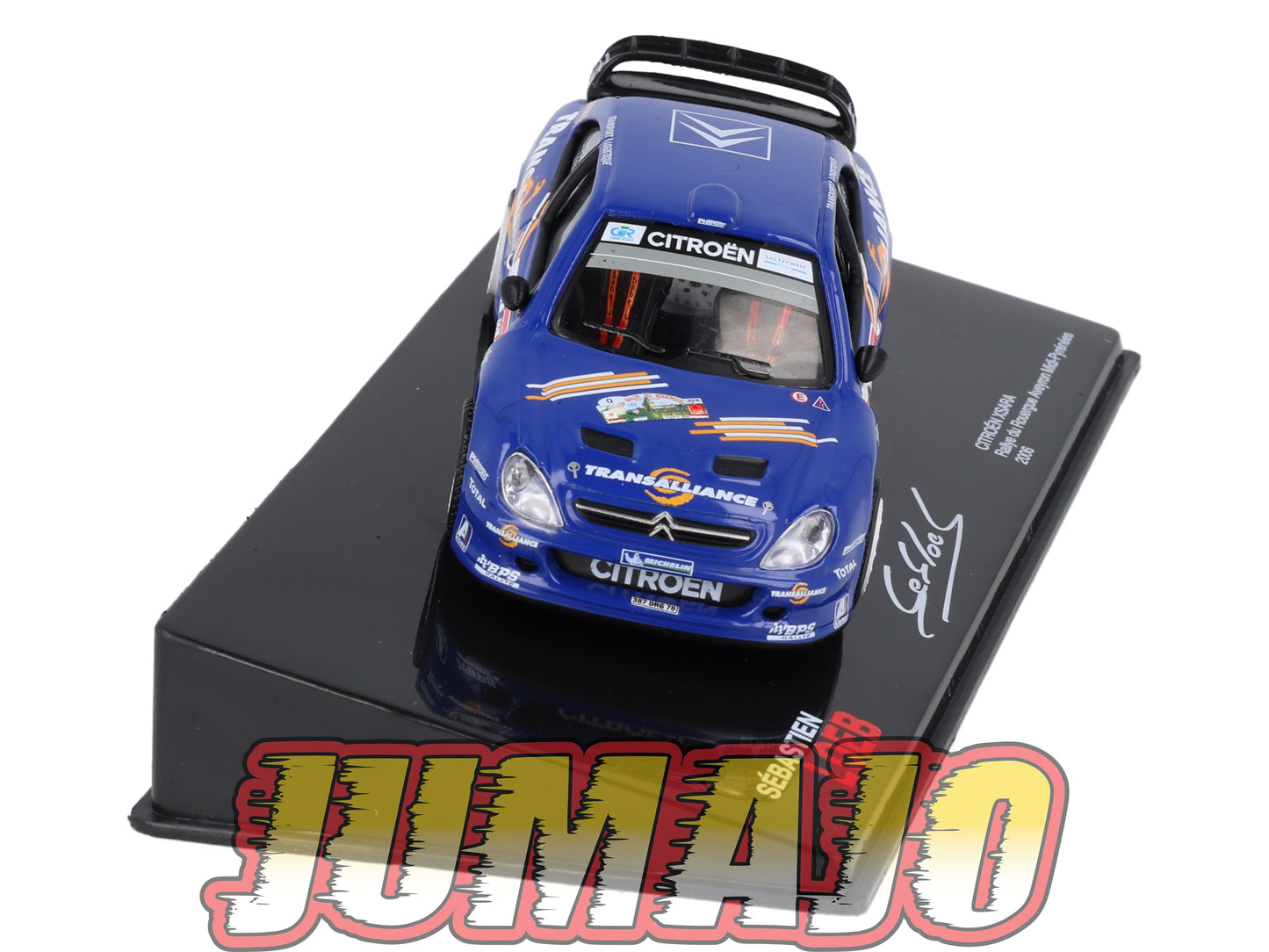 RSL15 Voiture 1/43 IXO Altaya Rallye Sebastien Loeb : CITROËN Xsara 2006 #0 Rally Du Rouergue