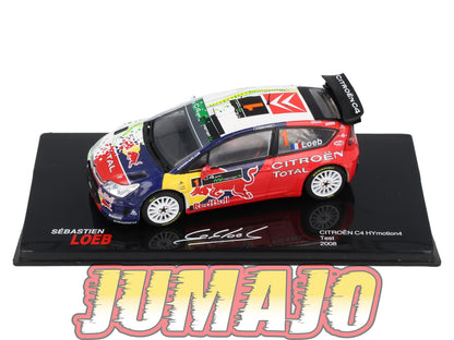 RSL16 Voiture 1/43 IXO Altaya Rallye Sebastien Loeb CITROËN C4 HY Motion4 2008 #1 Test