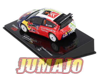 RSL16 Voiture 1/43 IXO Altaya Rallye Sebastien Loeb CITROËN C4 HY Motion4 2008 #1 Test