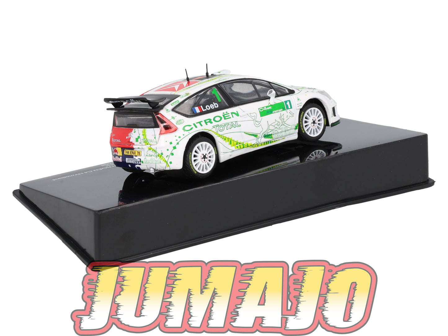 RSL16 Voiture 1/43 IXO Altaya Rallye Sebastien Loeb CITROËN C4 HY Motion4 2008 #1 Test