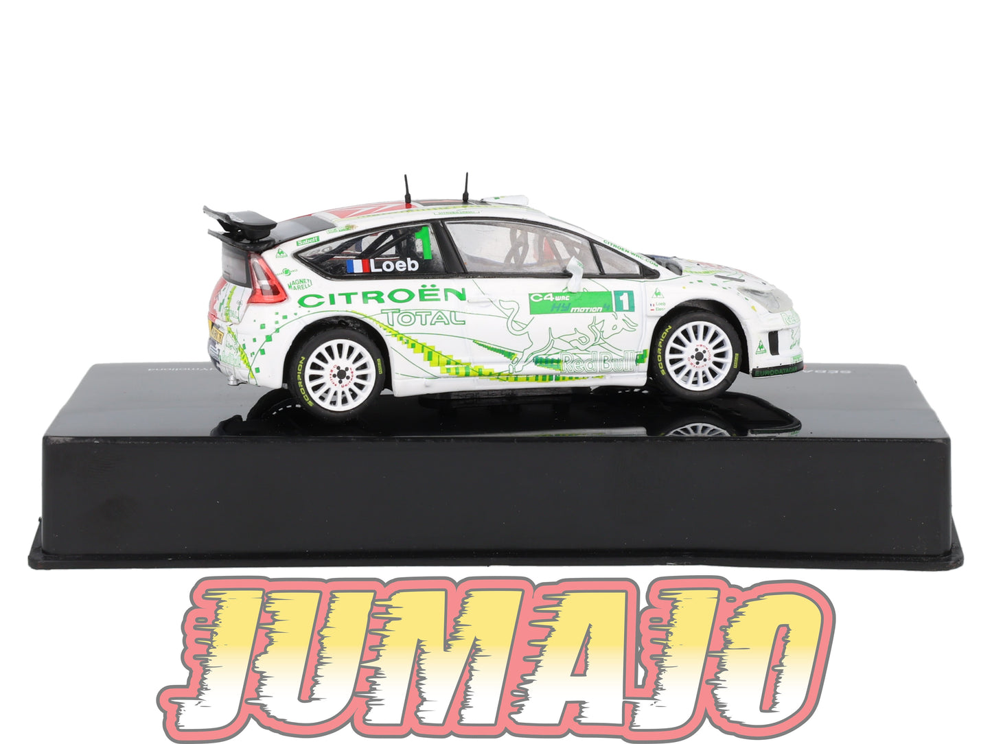 RSL16 Voiture 1/43 IXO Altaya Rallye Sebastien Loeb CITROËN C4 HY Motion4 2008 #1 Test