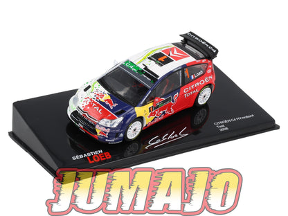 RSL16 Voiture 1/43 IXO Altaya Rallye Sebastien Loeb CITROËN C4 HY Motion4 2008 #1 Test