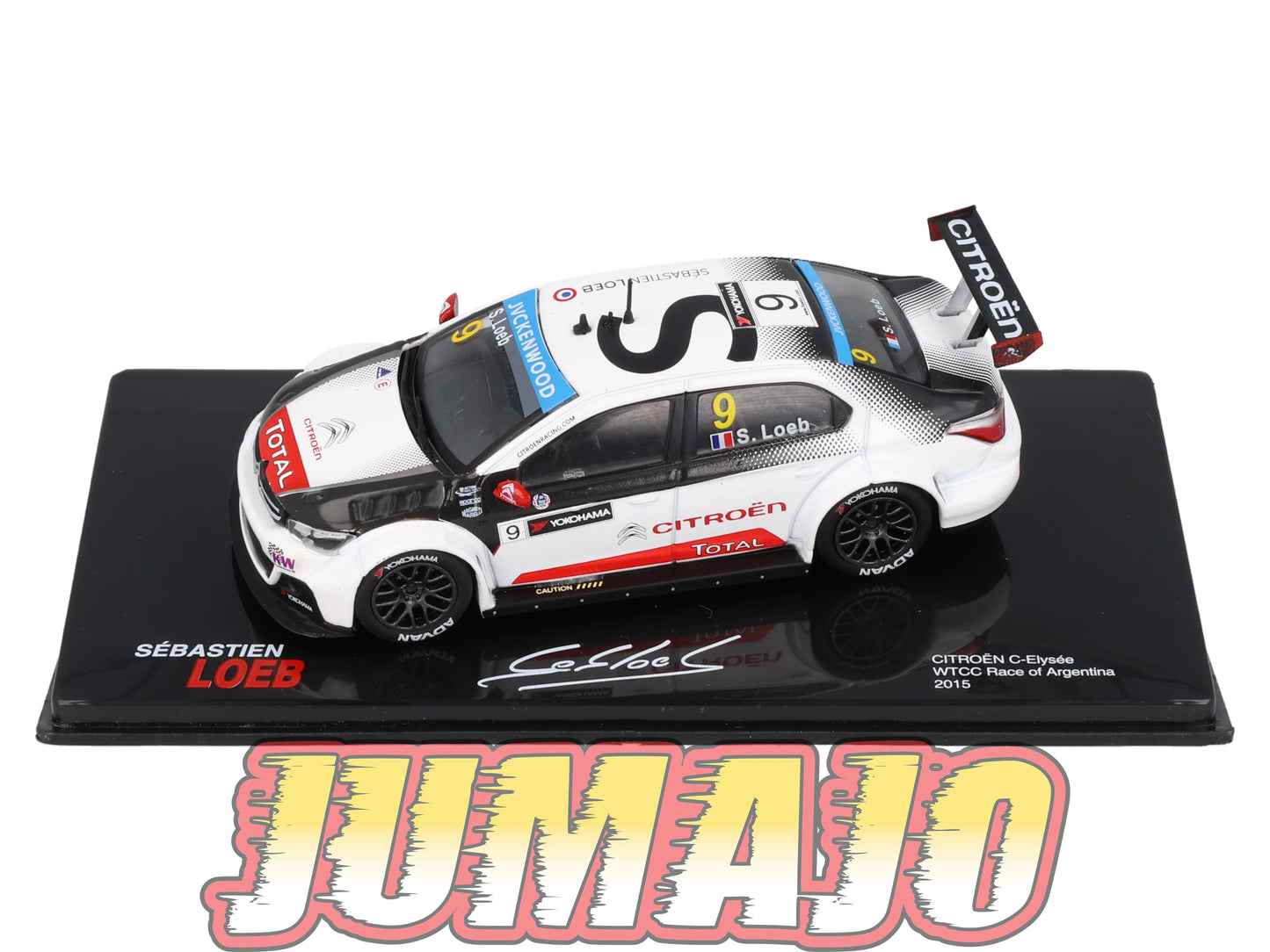 RSL17 Voiture 1/43 IXO Altaya Rallye Sebastien Loeb CITROËN C Elysée 2015 #9 WTCC Race OF Argentina