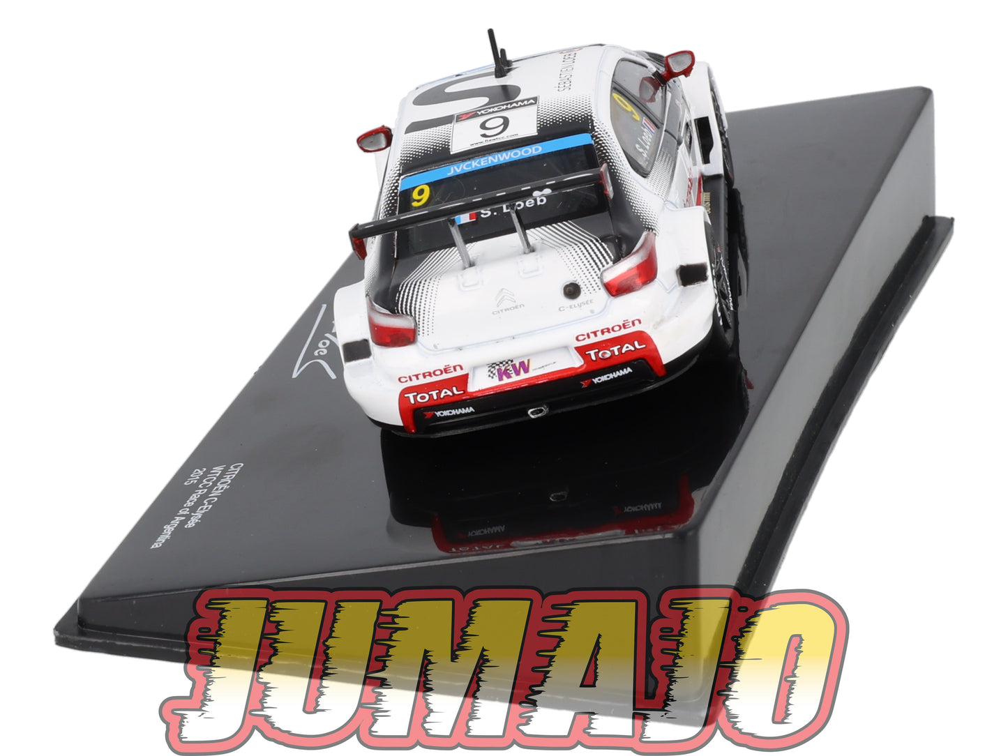 RSL17 Voiture 1/43 IXO Altaya Rallye Sebastien Loeb CITROËN C Elysée 2015 #9 WTCC Race OF Argentina