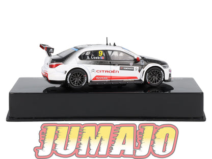 RSL17 Voiture 1/43 IXO Altaya Rallye Sebastien Loeb CITROËN C Elysée 2015 #9 WTCC Race OF Argentina