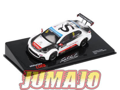 RSL17 Voiture 1/43 IXO Altaya Rallye Sebastien Loeb CITROËN C Elysée 2015 #9 WTCC Race OF Argentina