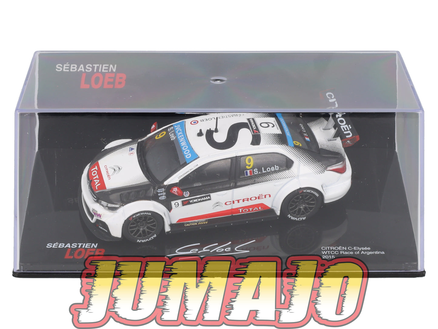 RSL17 Voiture 1/43 IXO Altaya Rallye Sebastien Loeb CITROËN C Elysée 2015 #9 WTCC Race OF Argentina