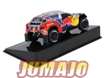 RSL1 Voiture 1/43 IXO Altaya Rallye Sebastien Loeb PEUGEOT 2008 DKR 2016 #314