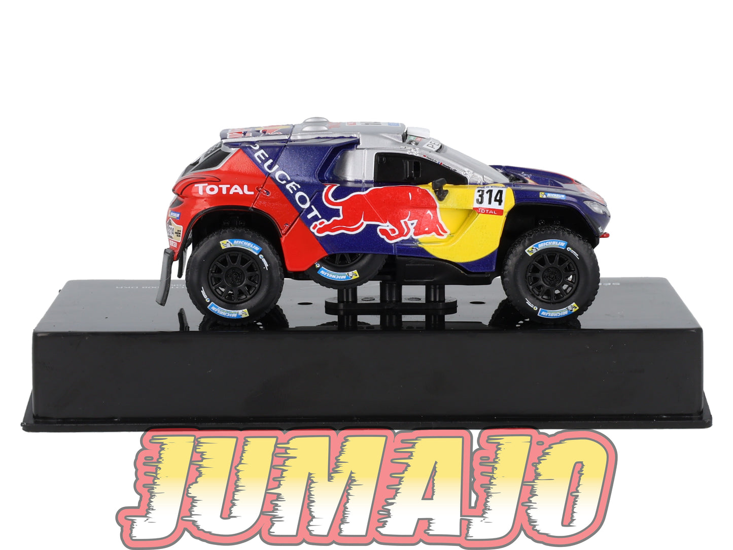 RSL1 Voiture 1/43 IXO Altaya Rallye Sebastien Loeb PEUGEOT 2008 DKR 2016 #314