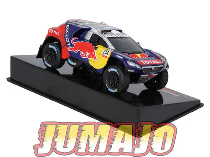 RSL1 Voiture 1/43 IXO Altaya Rallye Sebastien Loeb PEUGEOT 2008 DKR 2016 #314
