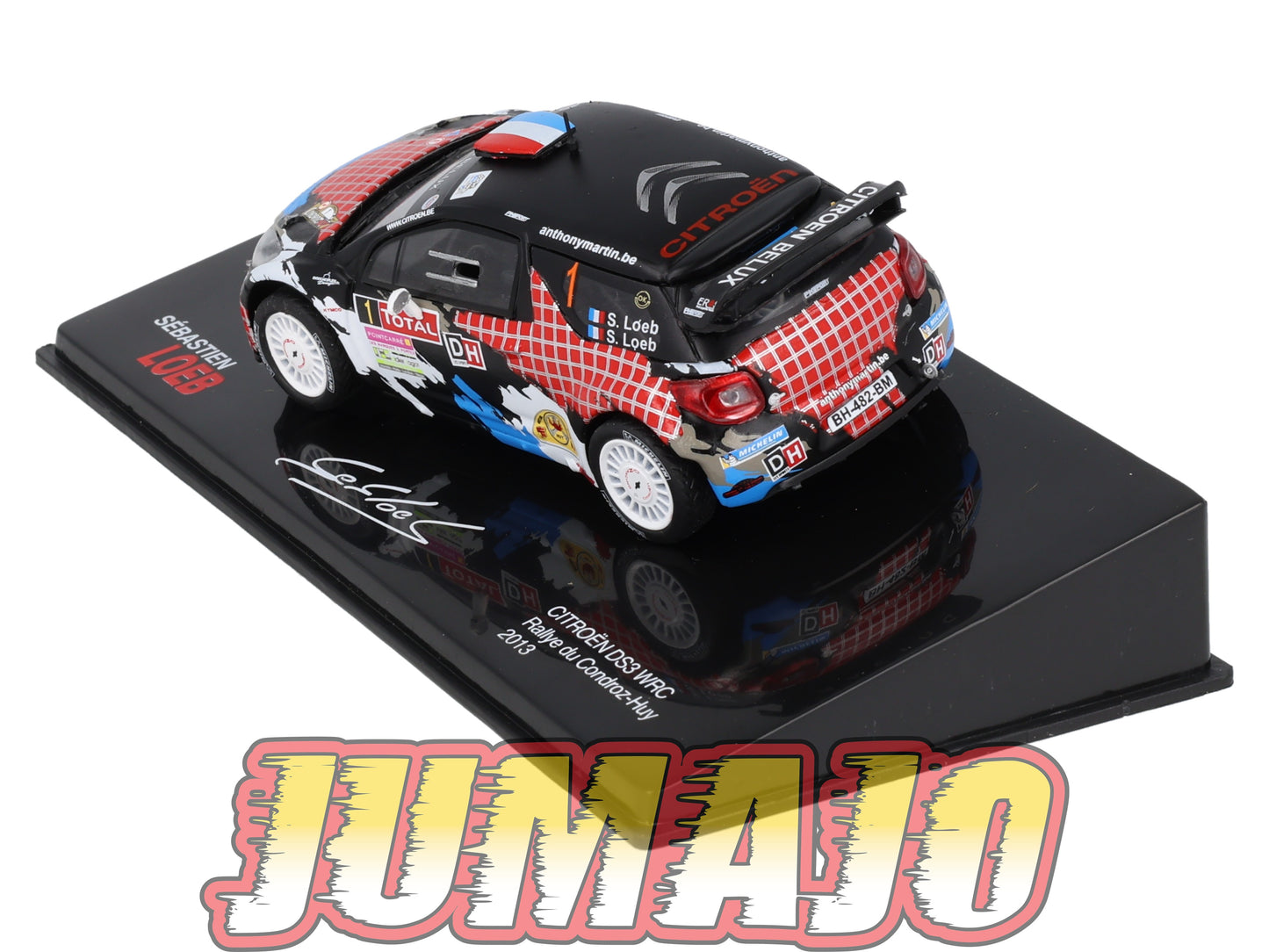 RSL20 Voiture 1/43 IXO Altaya Rallye Sebastien Loeb CITROËN DS3 WRC 2013 #1 Rallye Du Condroz Huy