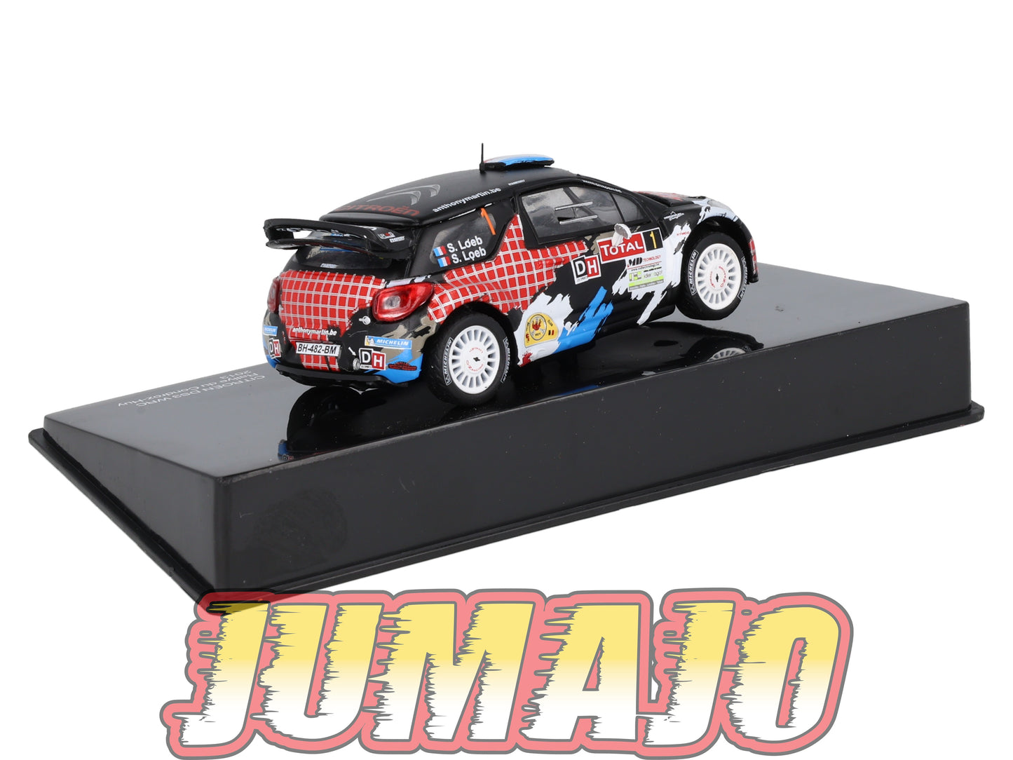 RSL20 Voiture 1/43 IXO Altaya Rallye Sebastien Loeb CITROËN DS3 WRC 2013 #1 Rallye Du Condroz Huy