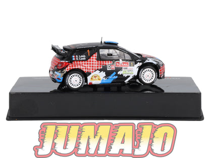 RSL20 Voiture 1/43 IXO Altaya Rallye Sebastien Loeb CITROËN DS3 WRC 2013 #1 Rallye Du Condroz Huy
