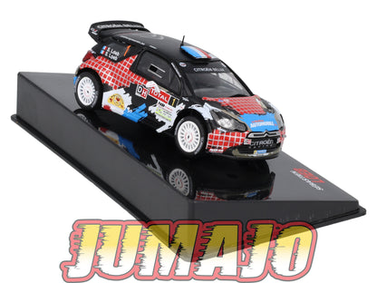 RSL20 Voiture 1/43 IXO Altaya Rallye Sebastien Loeb CITROËN DS3 WRC 2013 #1 Rallye Du Condroz Huy