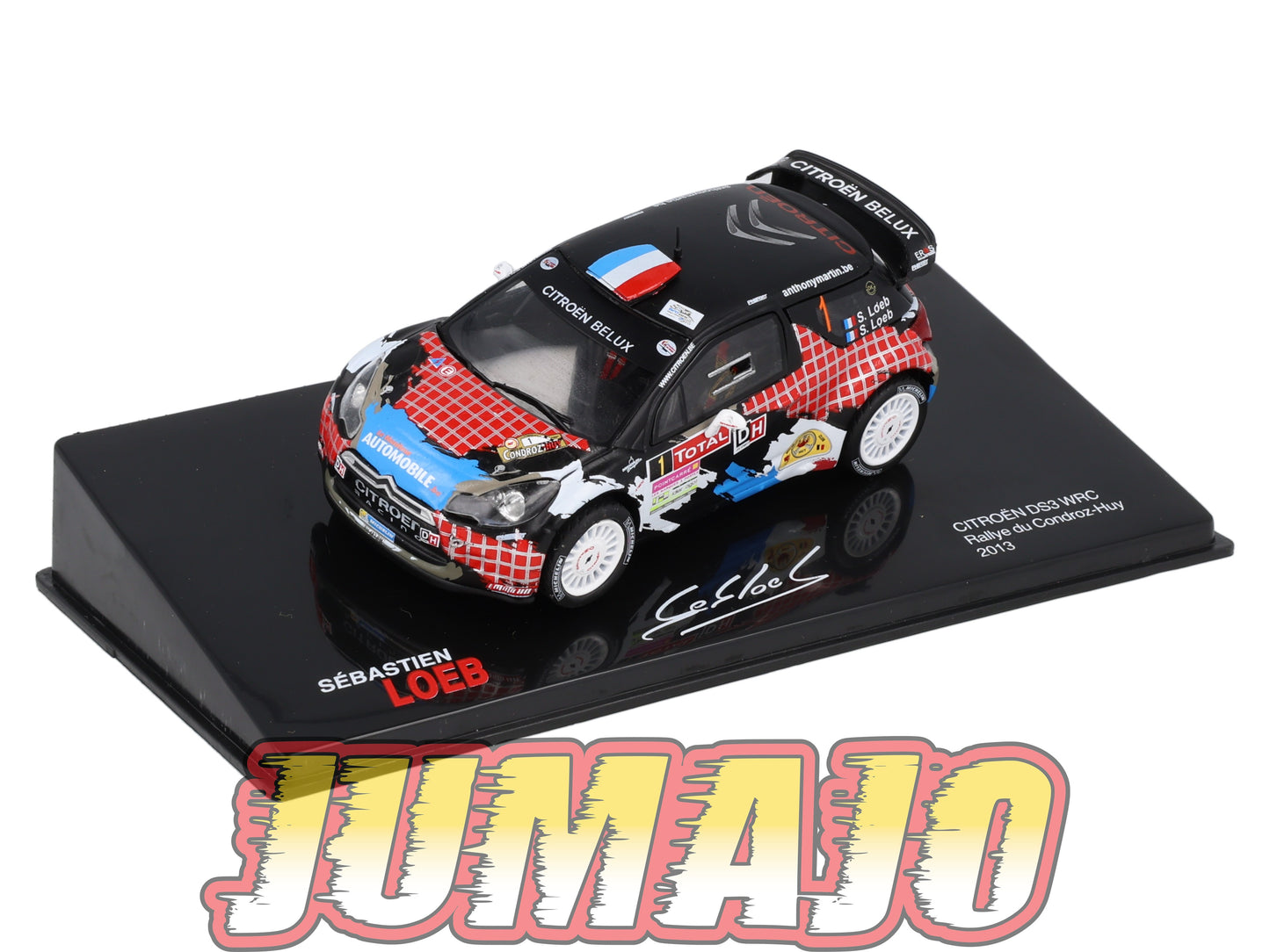 RSL20 Voiture 1/43 IXO Altaya Rallye Sebastien Loeb CITROËN DS3 WRC 2013 #1 Rallye Du Condroz Huy