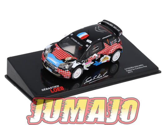RSL20 Voiture 1/43 IXO Altaya Rallye Sebastien Loeb CITROËN DS3 WRC 2013 #1 Rallye Du Condroz Huy