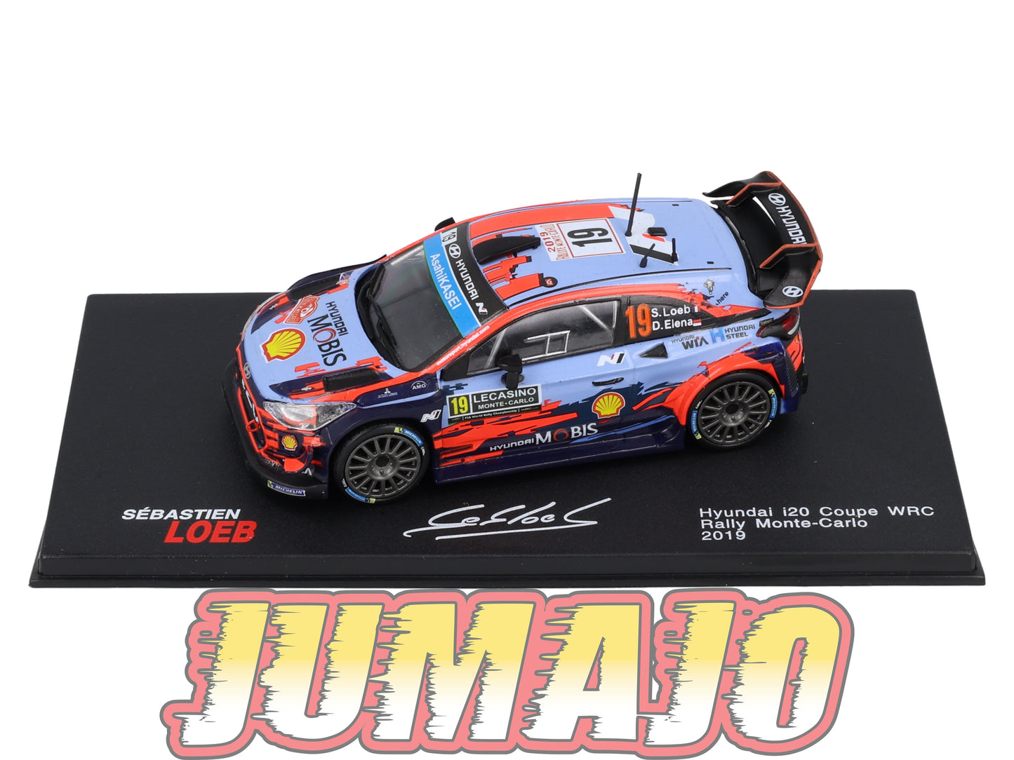 RSL22 Voiture 1/43 IXO Altaya Rallye Sebastien Loeb HYUNDAI i20 Coupé wrc 2019 #19 Rallye Monte Carlo