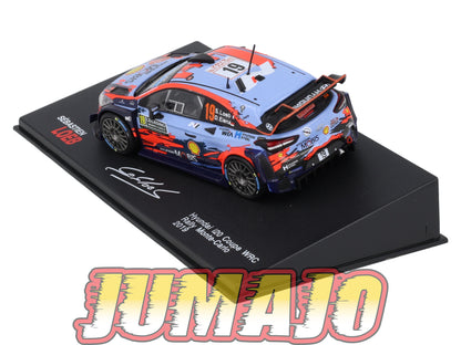 RSL22 Voiture 1/43 IXO Altaya Rallye Sebastien Loeb HYUNDAI i20 Coupé wrc 2019 #19 Rallye Monte Carlo