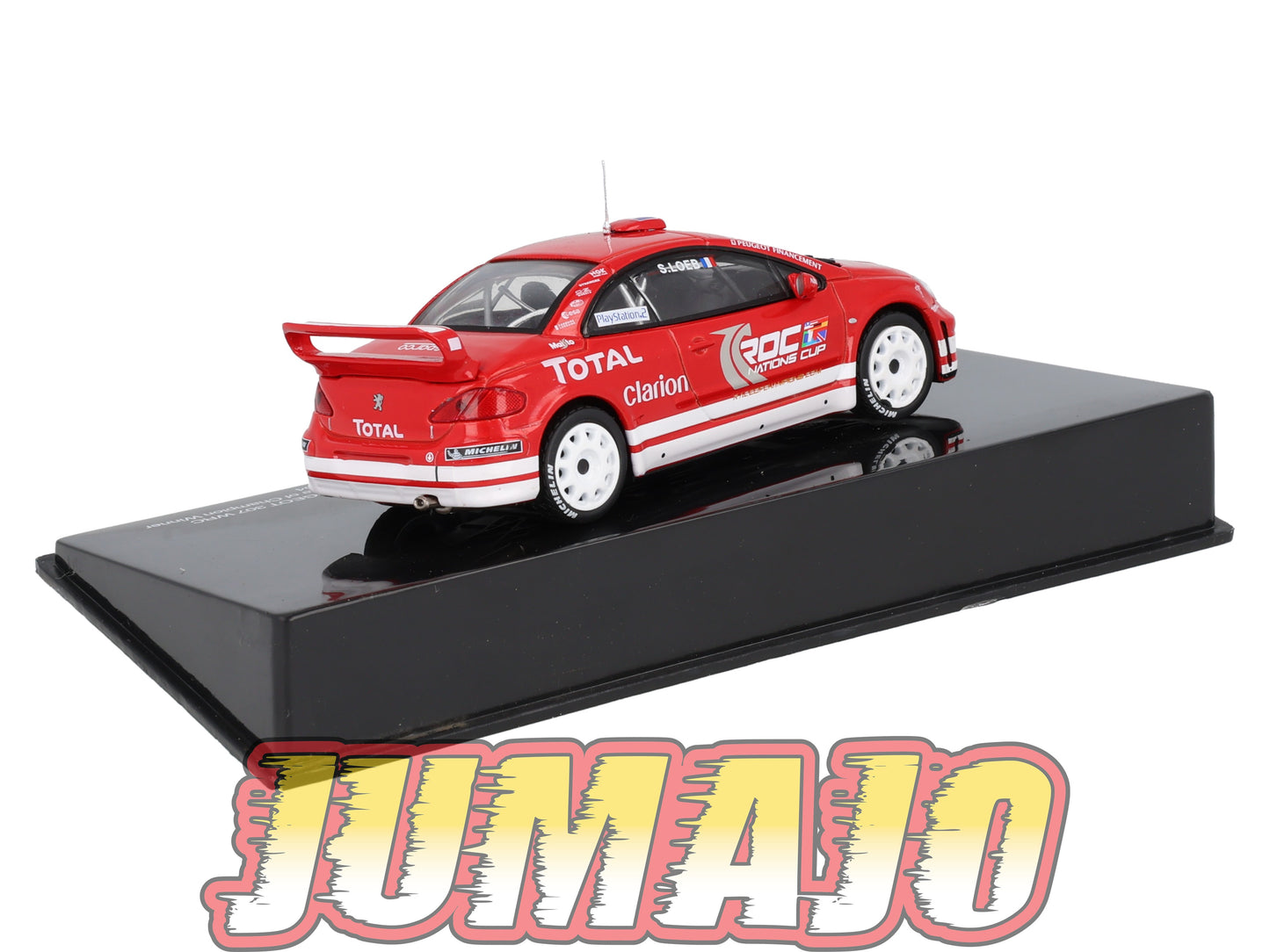 RSL25 Voiture 1/43 IXO Altaya Rallye Sebastien Loeb PEUGEOT 307 WRC 2004 Race Of Champion Winner