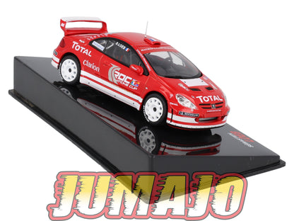 RSL25 Voiture 1/43 IXO Altaya Rallye Sebastien Loeb PEUGEOT 307 WRC 2004 Race Of Champion Winner
