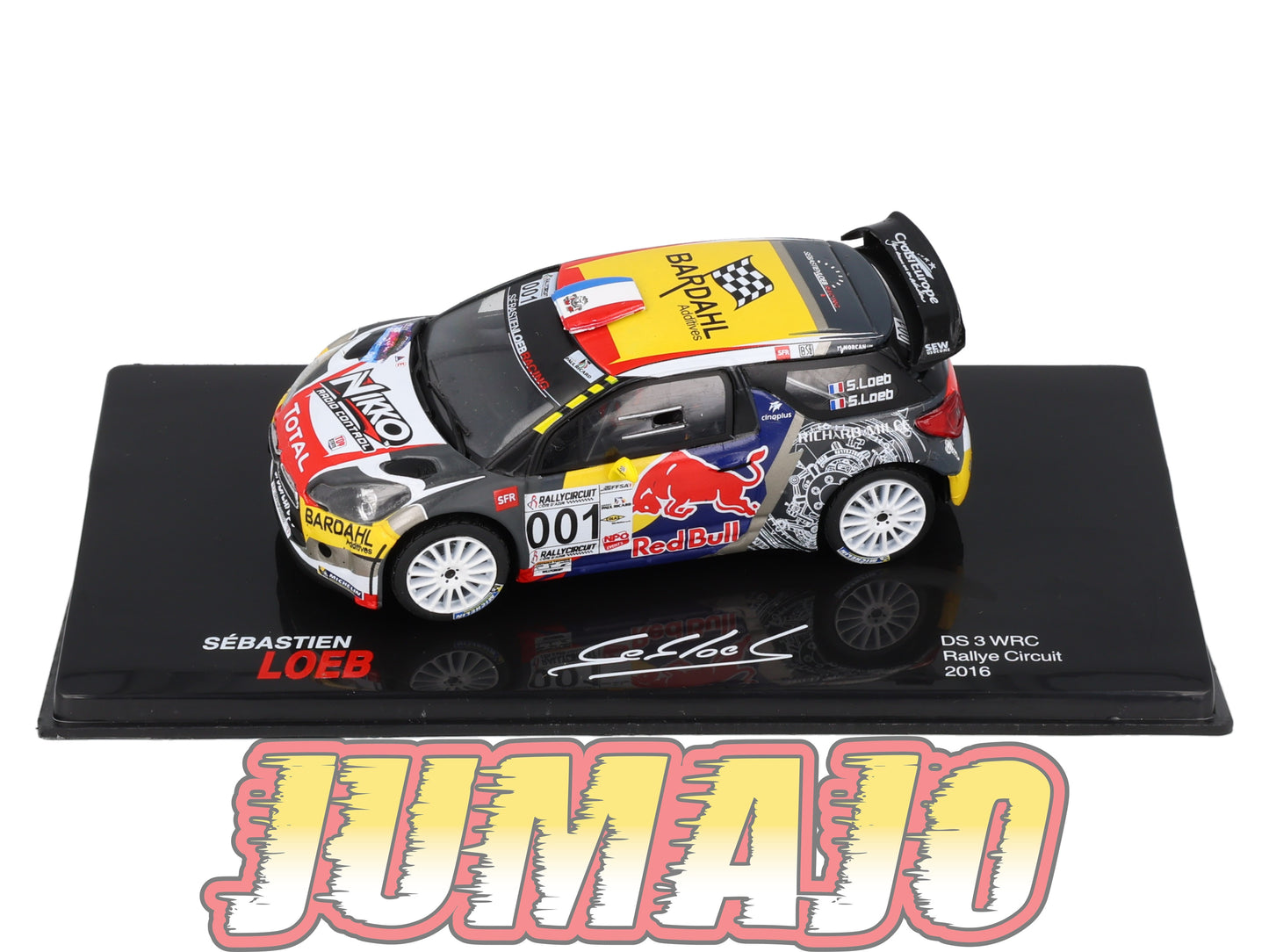 RSL26 Voiture 1/43 IXO Altaya Rallye Sebastien Loeb CITROËN DS3 WRC 2016 #001 Rallye Circuit
