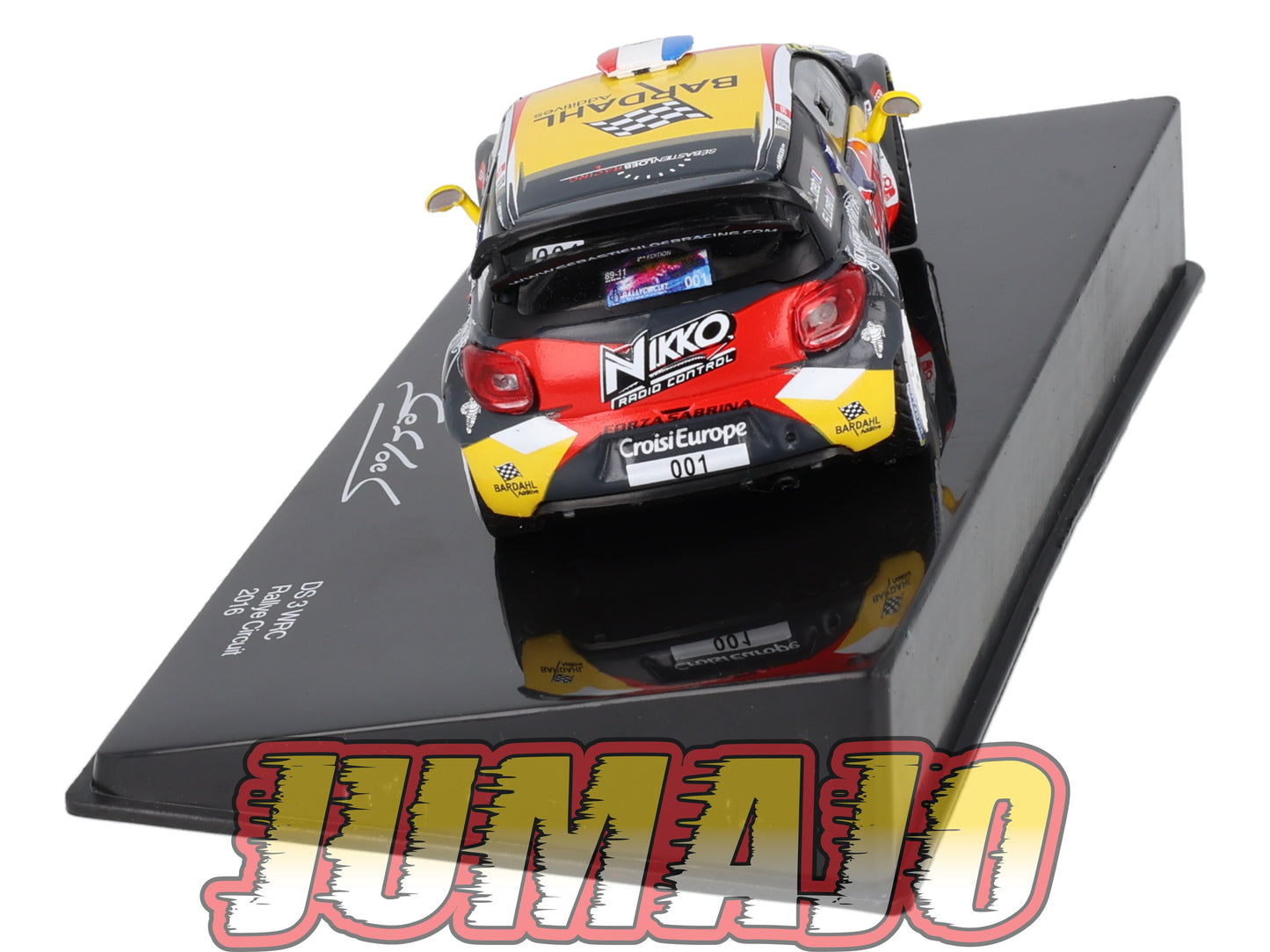 RSL26 Voiture 1/43 IXO Altaya Rallye Sebastien Loeb CITROËN DS3 WRC 2016 #001 Rallye Circuit