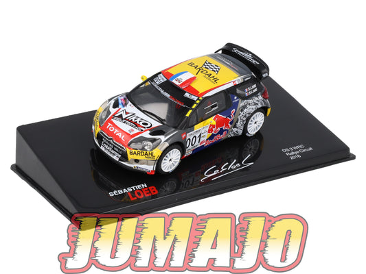 RSL26 Voiture 1/43 IXO Altaya Rallye Sebastien Loeb CITROËN DS3 WRC 2016 #001 Rallye Circuit