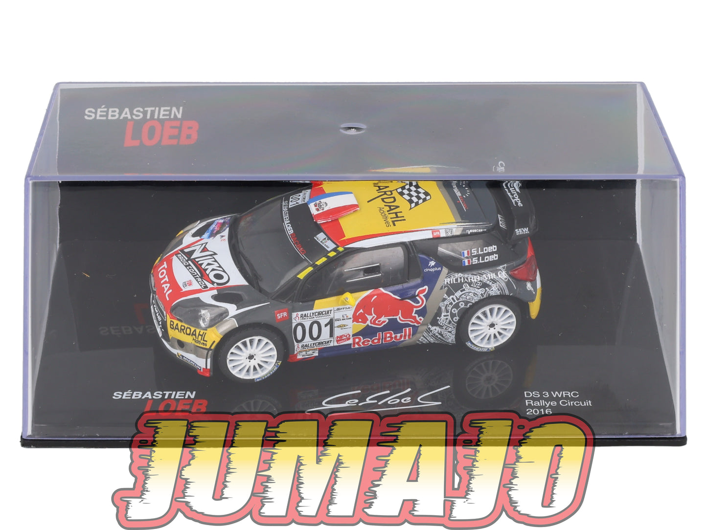 RSL26 Voiture 1/43 IXO Altaya Rallye Sebastien Loeb CITROËN DS3 WRC 2016 #001 Rallye Circuit