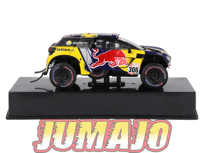 RSL28 Voiture 1/43 IXO Altaya Rallye Sebastien Loeb PEUGEOT 3008 DKR 2019 #306 Rallye Dakar