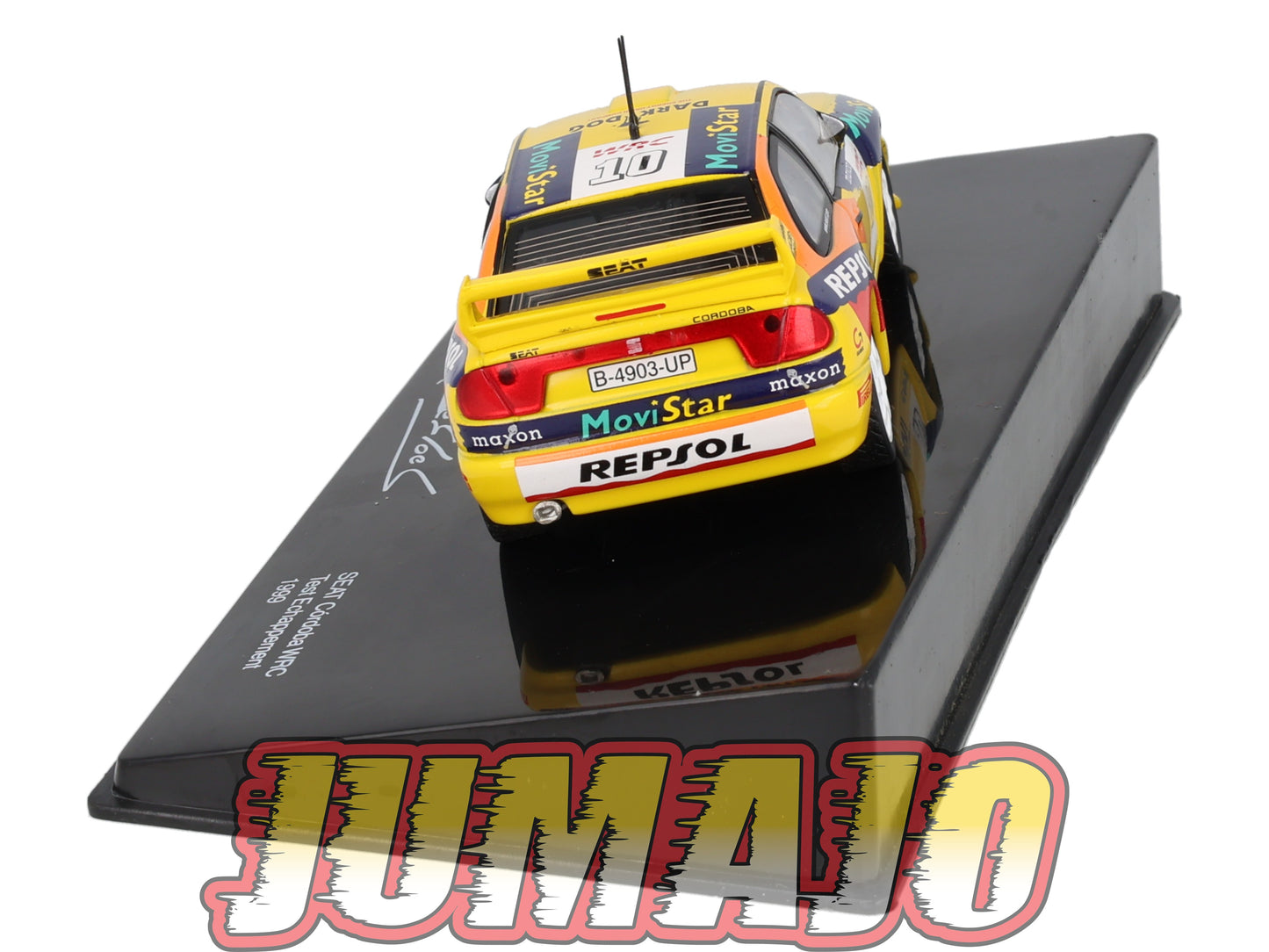 RSL30 Voiture 1/43 IXO Altaya Rallye Sebastien Loeb SEAT Cordoba Wrc 1999 #10 Test Echappement