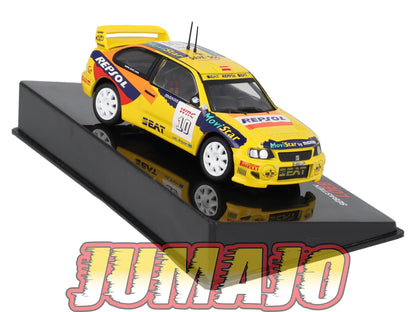 RSL30 Voiture 1/43 IXO Altaya Rallye Sebastien Loeb SEAT Cordoba Wrc 1999 #10 Test Echappement