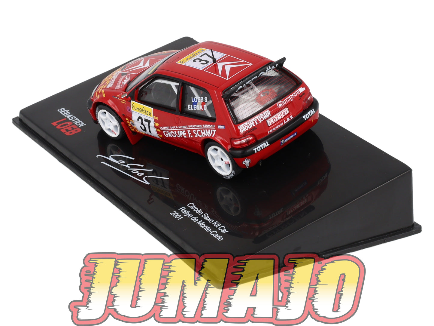 RSL31 Voiture 1/43 IXO Altaya Rallye Sebastien Loeb CITROËN Saxo Kit Car 2001 #37 Rallye Monte Carlo