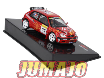 RSL31 Voiture 1/43 IXO Altaya Rallye Sebastien Loeb CITROËN Saxo Kit Car 2001 #37 Rallye Monte Carlo