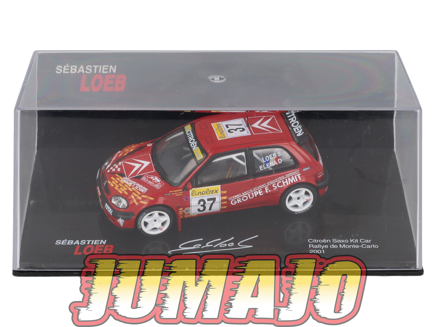 RSL31 Voiture 1/43 IXO Altaya Rallye Sebastien Loeb CITROËN Saxo Kit Car 2001 #37 Rallye Monte Carlo