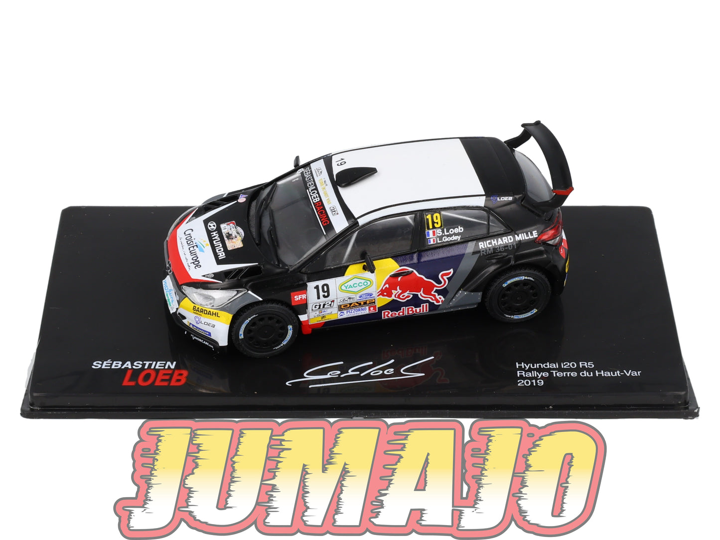 RSL32 Voiture 1/43 IXO Altaya Rallye Sebastien Loeb HYUNDAI i20 R5 2019 #19 Rallye Terre Du Haut Var