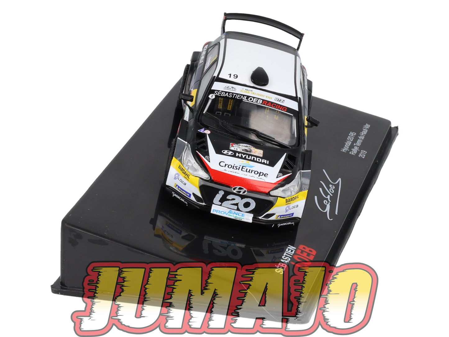 RSL32 Voiture 1/43 IXO Altaya Rallye Sebastien Loeb HYUNDAI i20 R5 2019 #19 Rallye Terre Du Haut Var