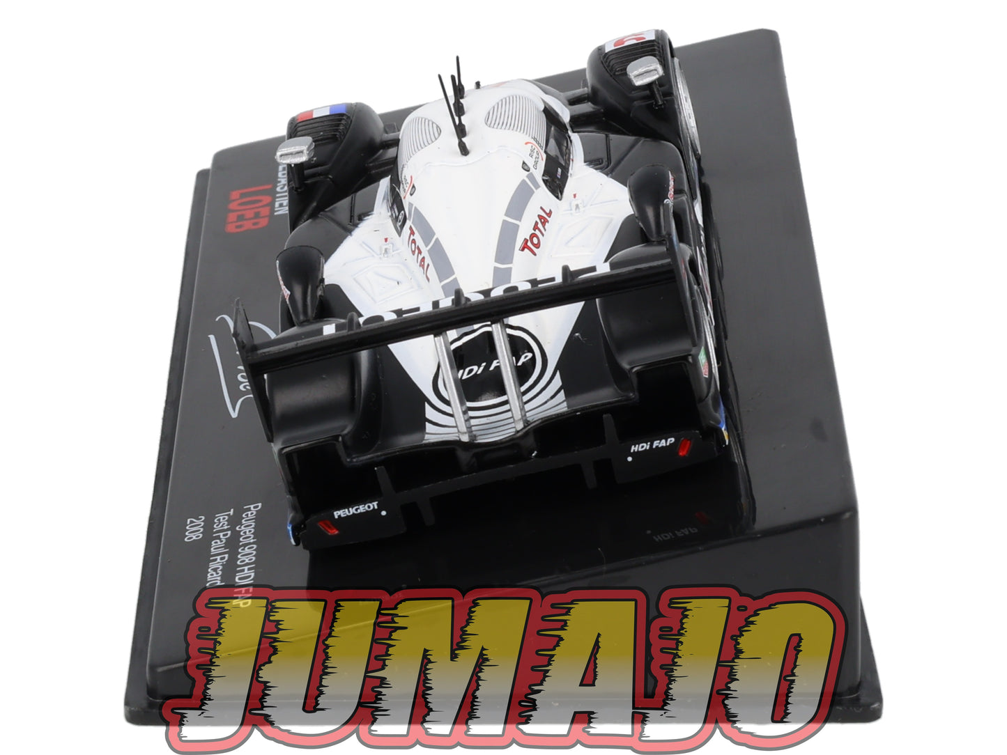 RSL34 Voiture 1/43 IXO Altaya Rallye Sebastien Loeb PEUGEOT 908 HDI FAP 2008 Test Paul Ricard